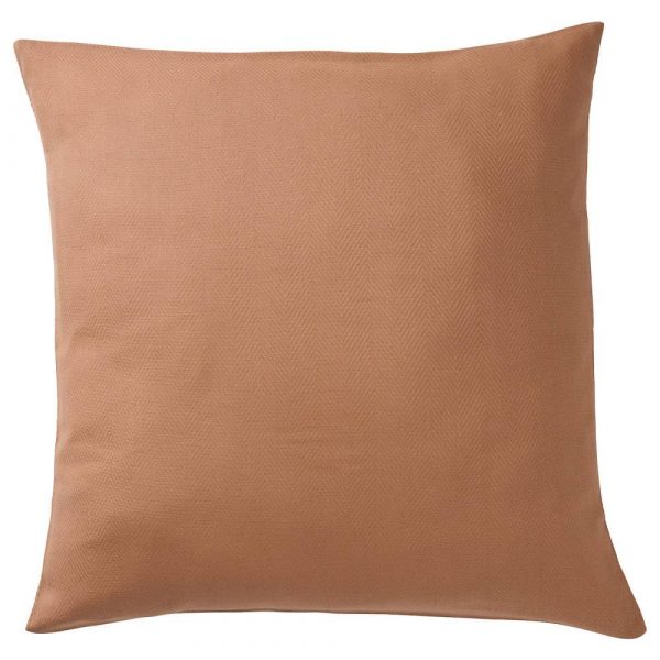 ПРАКТСАЛЬВИА Чехол на подушку, коричневый 50x50 см - 805.115.73