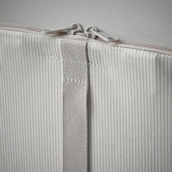 ХЕММАФИКСАРЕ Чехол для хранения, ткань в полоску/белый/серый 69x51x19 см - 505.039.18