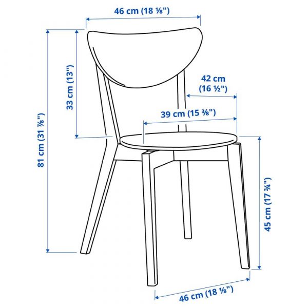 ЭКЕДАЛЕН / НОРДМИРА Стол и 4 стула, белый/белый береза 80/120 см - 694.829.73