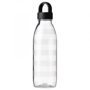 365+ ИКЕА/365+ Бутылка для воды, в полоску/темно-серый 0.7 л - 805.124.88