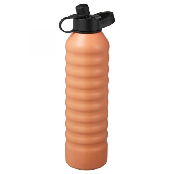 КОСЕБЕРГА Бутылка для воды, нержавеющ сталь оранжевый 1 л - 105.144.24