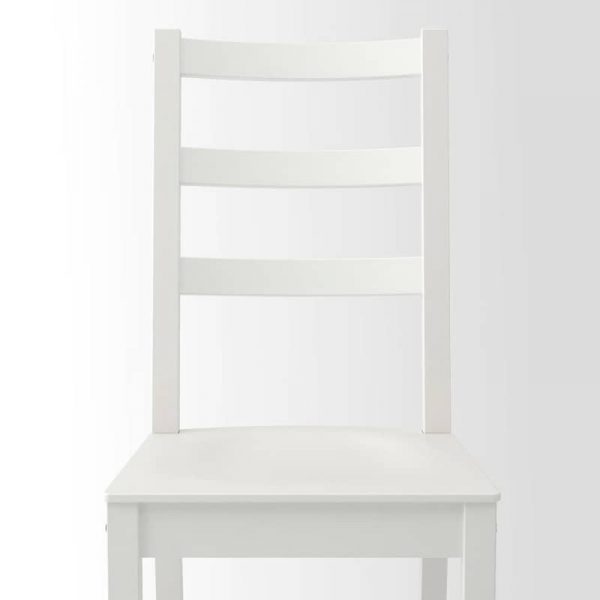 ЛАНЕБЕРГ / NORDVIKEN НОРДВИКЕН Стол и 6 стульев, белый/белый 130/190x80 см - 694.827.13