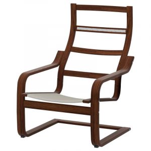 ПОЭНГ Каркас кресла, коричневый - 803.831.08