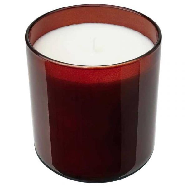СТЁРТСКЁН Ароматическая свеча в стакане, Ягоды/красный 50 ч - 605.021.45