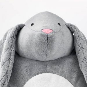 PEKHULT светодиодный ночник-мягкая игрушка серый кролик - 504.700.03