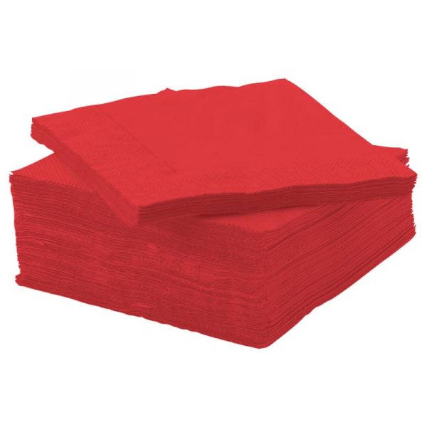 FANTASTISK салфетка бумажная, 24x24 см, красный - 405.238.94