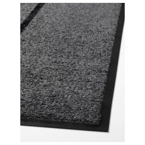 KOGE придверный коврик, 82x200 см, серый/черный - 202.966.04