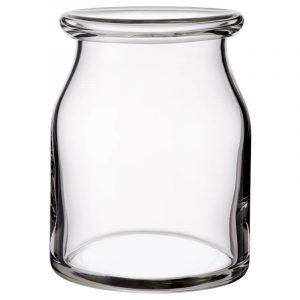 BEGARLIG ваза, 18 см, прозрачное стекло - 103.097.77