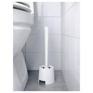 BOLMEN щетка для туалета/держатель, белый - 201.595.22