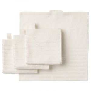 VAGSJON полотенце, 30x30 см, белый - 103.509.98