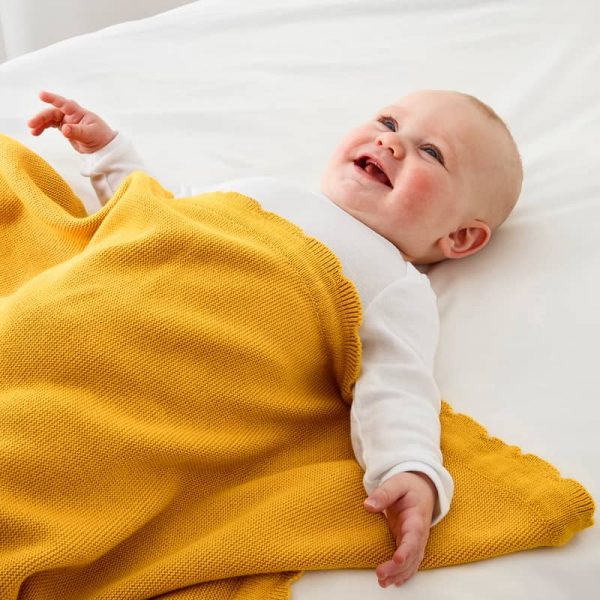 SOLGUL одеяло детское, 70x90 см, темно-желтый - 804.212.52
