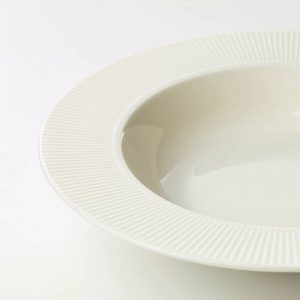 OFANTLIGT тарелка глубокая, 24 см, белый - 603.190.19