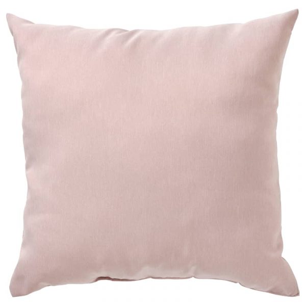 KARLEKSGRAS подушка, 40x40 см, светло-розовый - 504.954.33