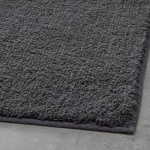 SODERSJON коврик для ванной, 50x80 см, темно-серый - 005.079.85