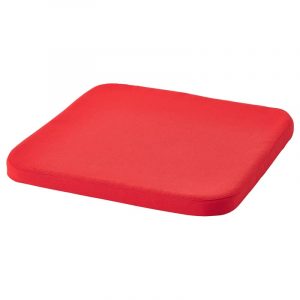 STAGGSTARR подушка на стул, 36x36x2. 5 см, красный - 005.087.63