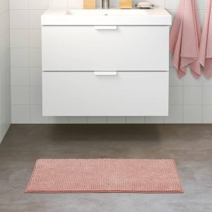 TOFTBO коврик для ванной, 50x80 см, светло-розовый - 305.170.25