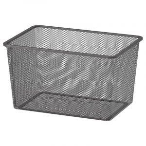 TROFAST сетчатый контейнер, 42x30x23 см, темно-серый - 705.185.65