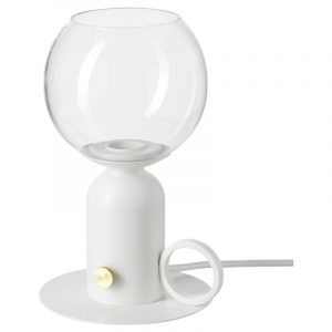 ASKMULLER лампа настольная, 24 см, белый - 205.093.42