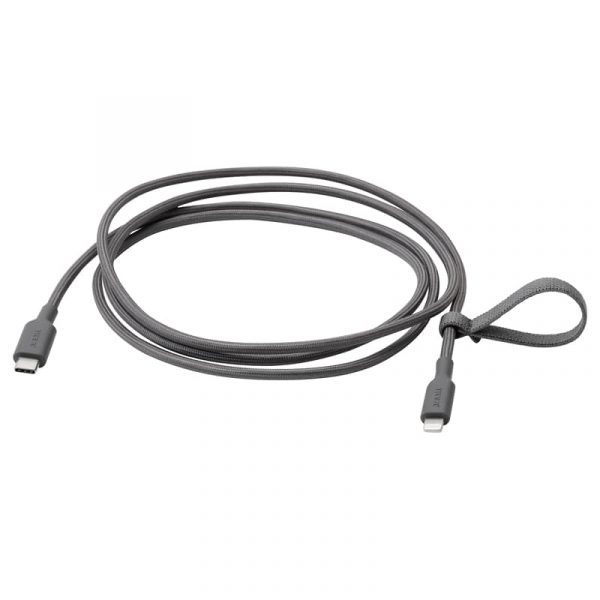 LILLHULT кабель USB-C–lightning, 1. 5 м, темно-серый - 605.281.45