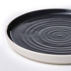 OMBONAD тарелка десертная, 20 см, темно-серый - 605.029.61