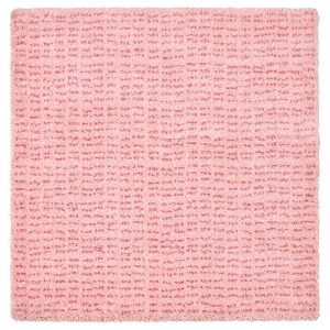 LANGSTED ковер, короткий ворс, 80x80 см, светло-розовый - 605.325.57