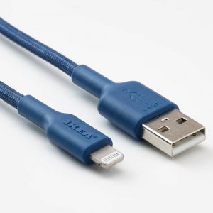 LILLHULT кабель USB-A–lightning, 1. 5 м, синий - 105.284.97