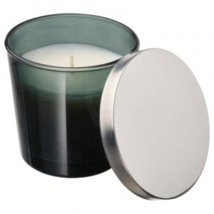 PARONTRAD ароматическая свеча в банке+крышка, 25 ч, Горный воздух/бирюзовый - 205.272.18