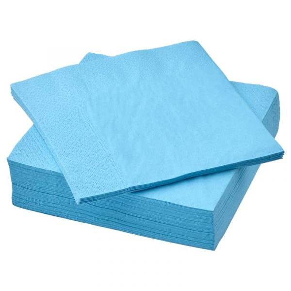 FANTASTISK салфетка бумажная, 40x40 см, ярко-синий - 305.281.37