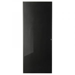 HOGBO стеклянная дверь, 40x97 см, черный - 205.302.49