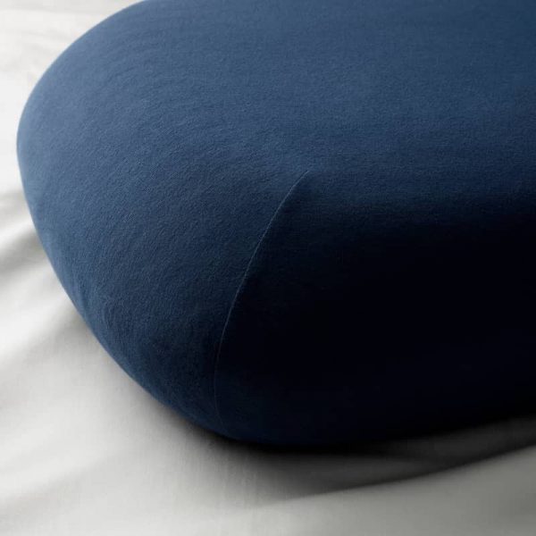 TOCKENFLY наволочка для эргоном подушки, 29x43 см, темно-синий - 005.373.17