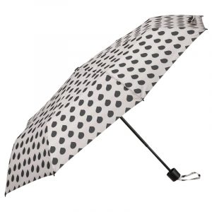 KNALLA зонт, бежевый/черный капля - 005.342.86