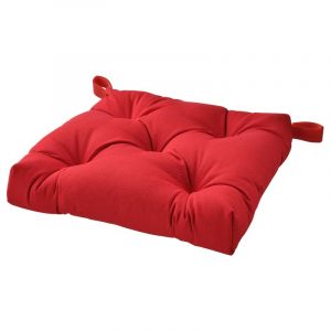 MALINDA подушка на стул, 40/35x38x7 см, ярко-красный - 905.363.99