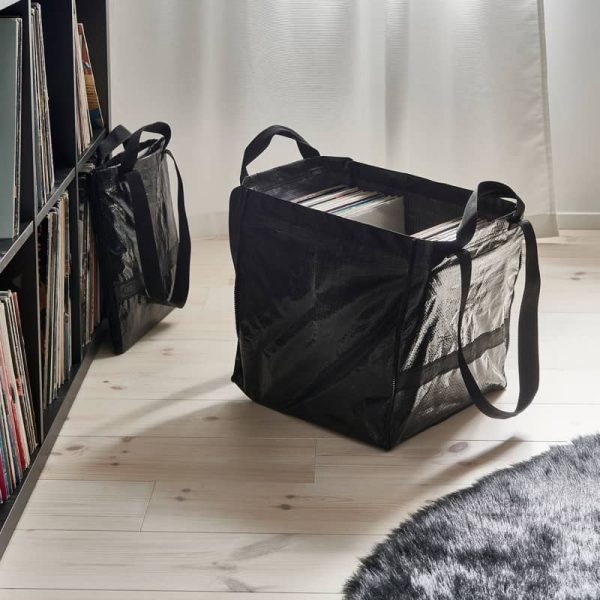 OBEGRANSAD сумка, 35x35x35 см/44 л, черный - 705.250.71
