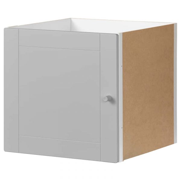 KALLAX вставка с дверцей, 33x33 см, серый - 205.621.36