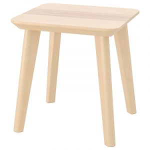 LISABO придиванный столик, 45x45 см, ясеневый шпон - 102.976.56