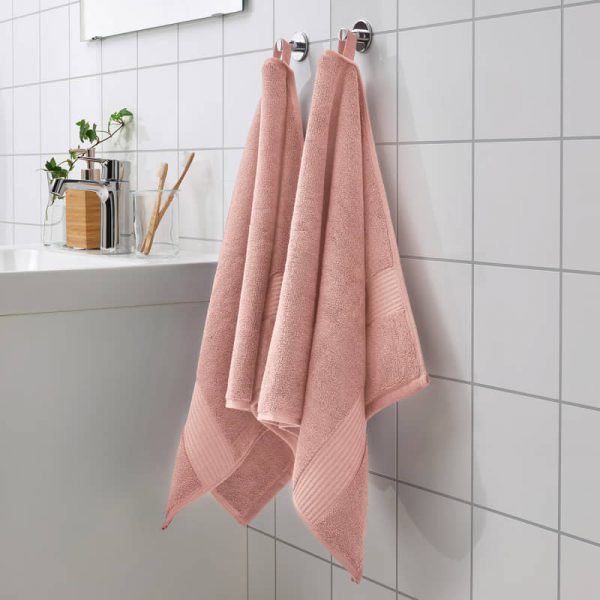 FREDRIKSJON полотенце, 50x100 см, светло-розовый - 705.118.18