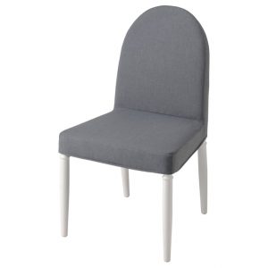DANDERYD стул, белый/Vissle серый - 405.208.62