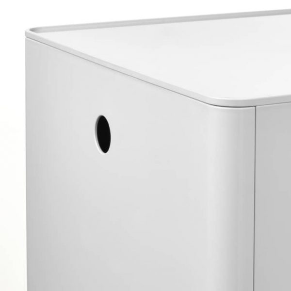 KUGGIS контейнер с крышкой, 32x32x32 см, белый - 005.268.75